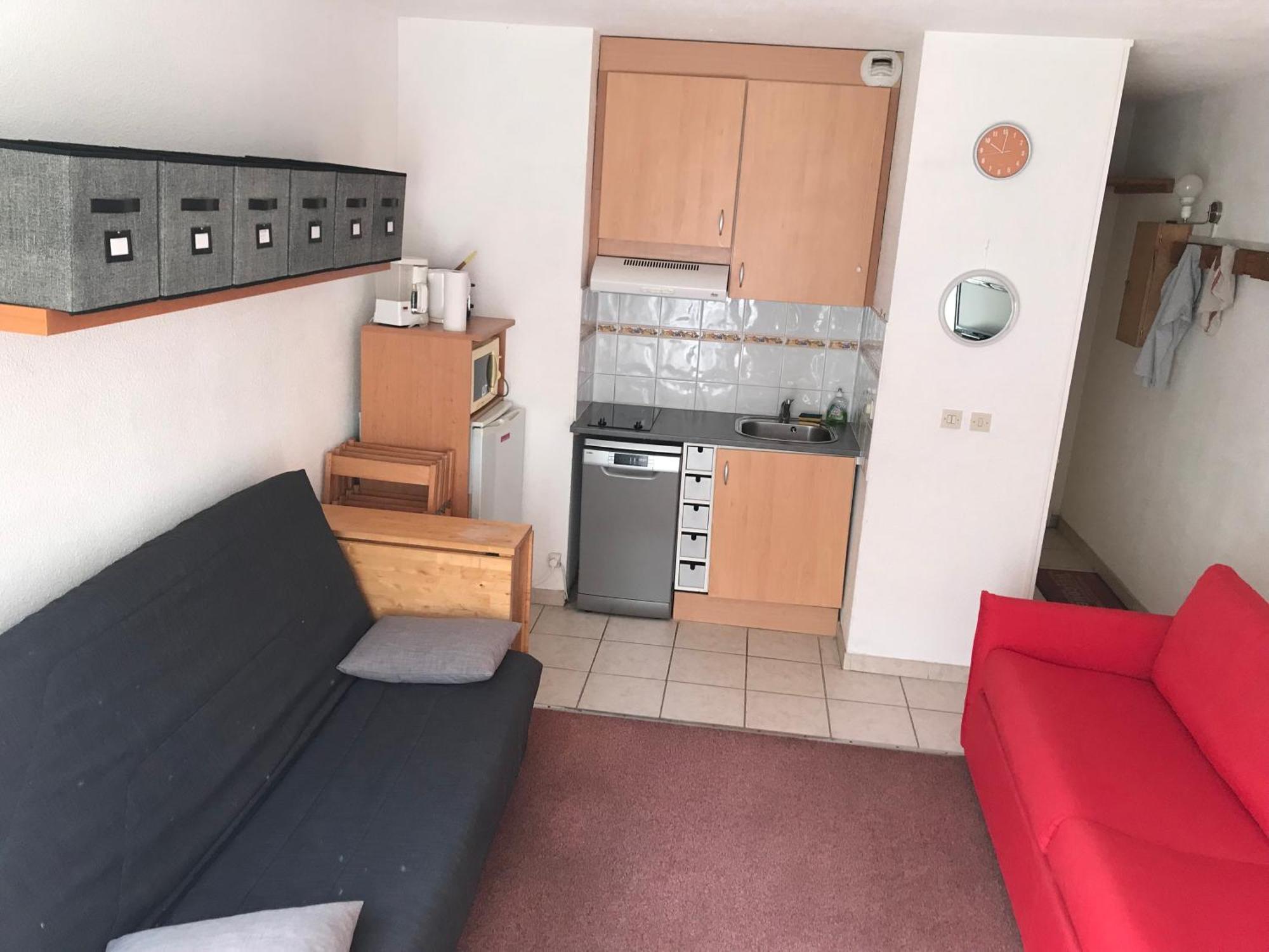 Studio Bareges- 1 Piece Location Pour 2 Personnes, Station Ski Bareges-La Mongie المظهر الخارجي الصورة